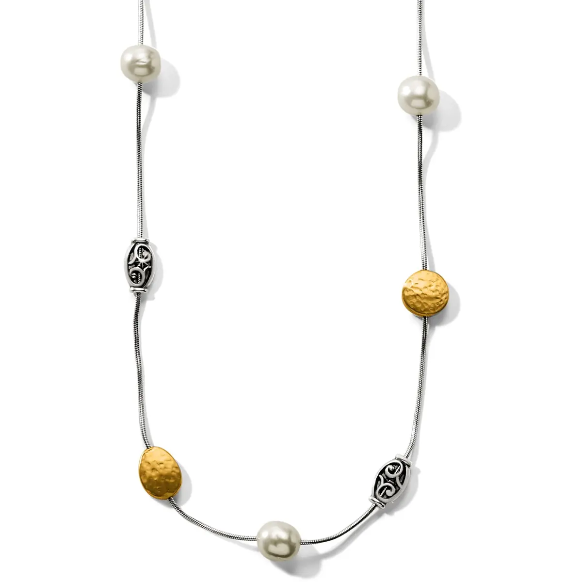 Mediterranean Pearl Long Necklace 1
