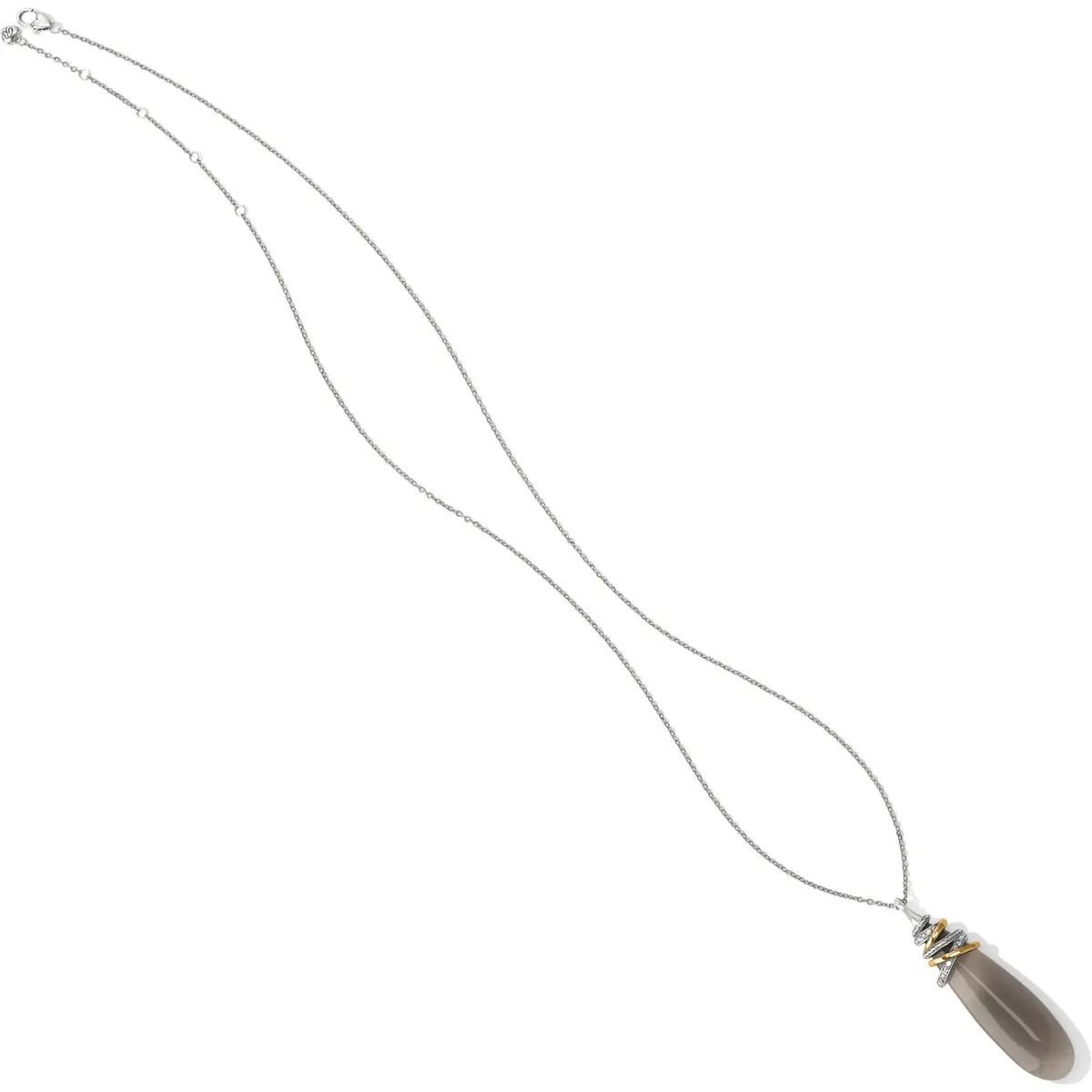 Neptune's Rings Pyramid Banded Agate Necklace 2