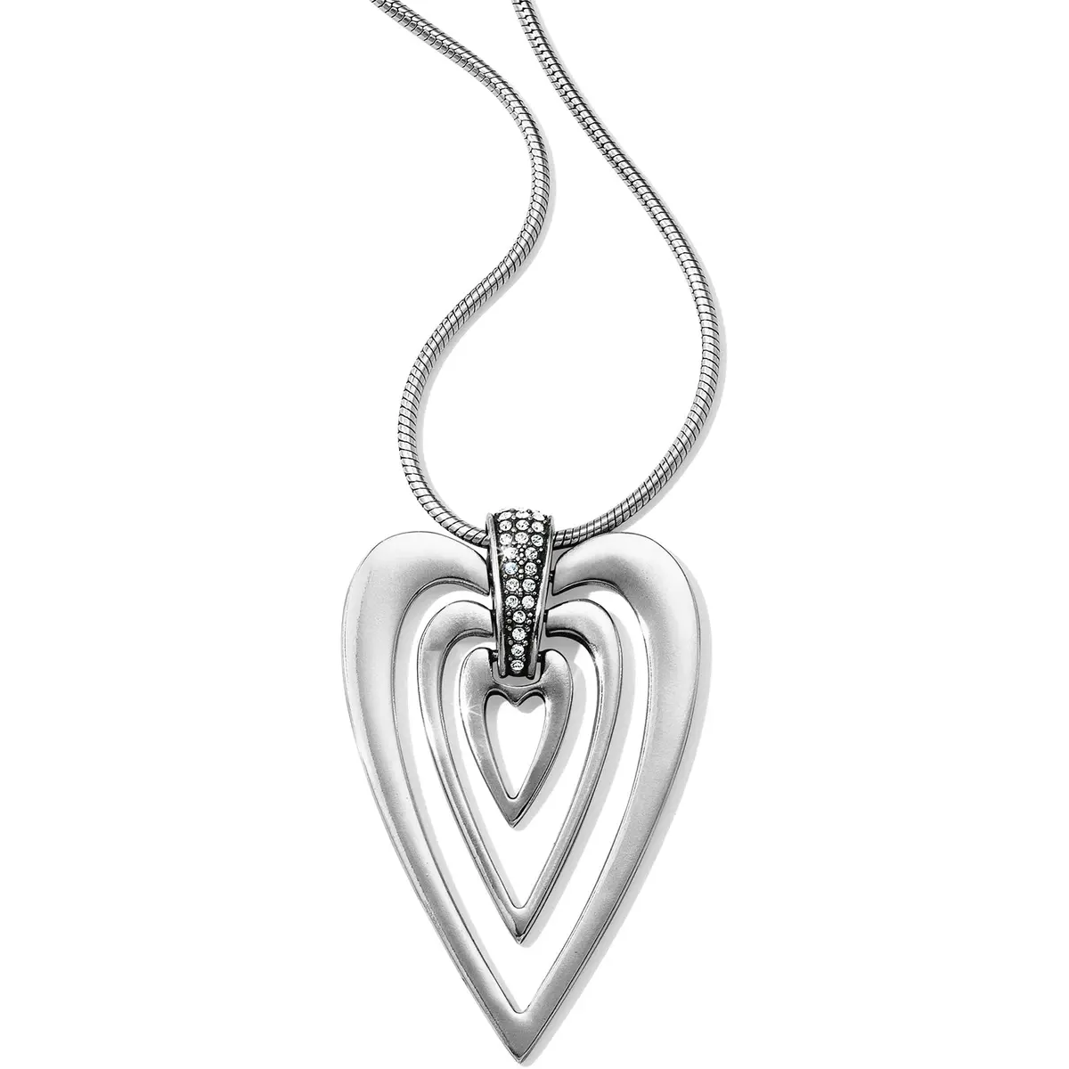 Meridian Swing Hearts Necklace 1