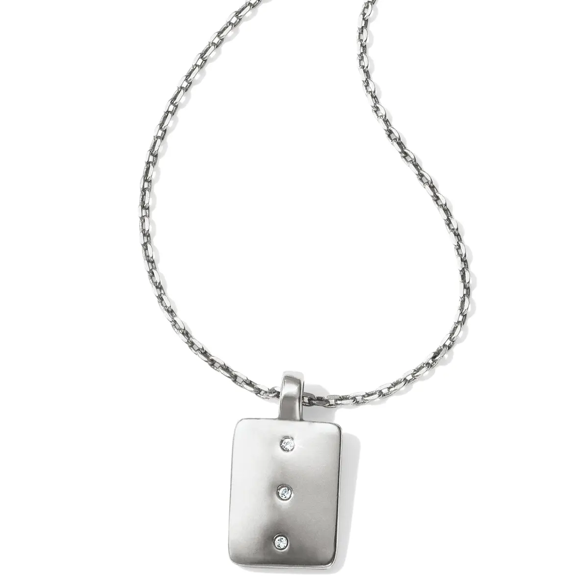 Contempo Ice Reversible Petite Tile Necklace 1