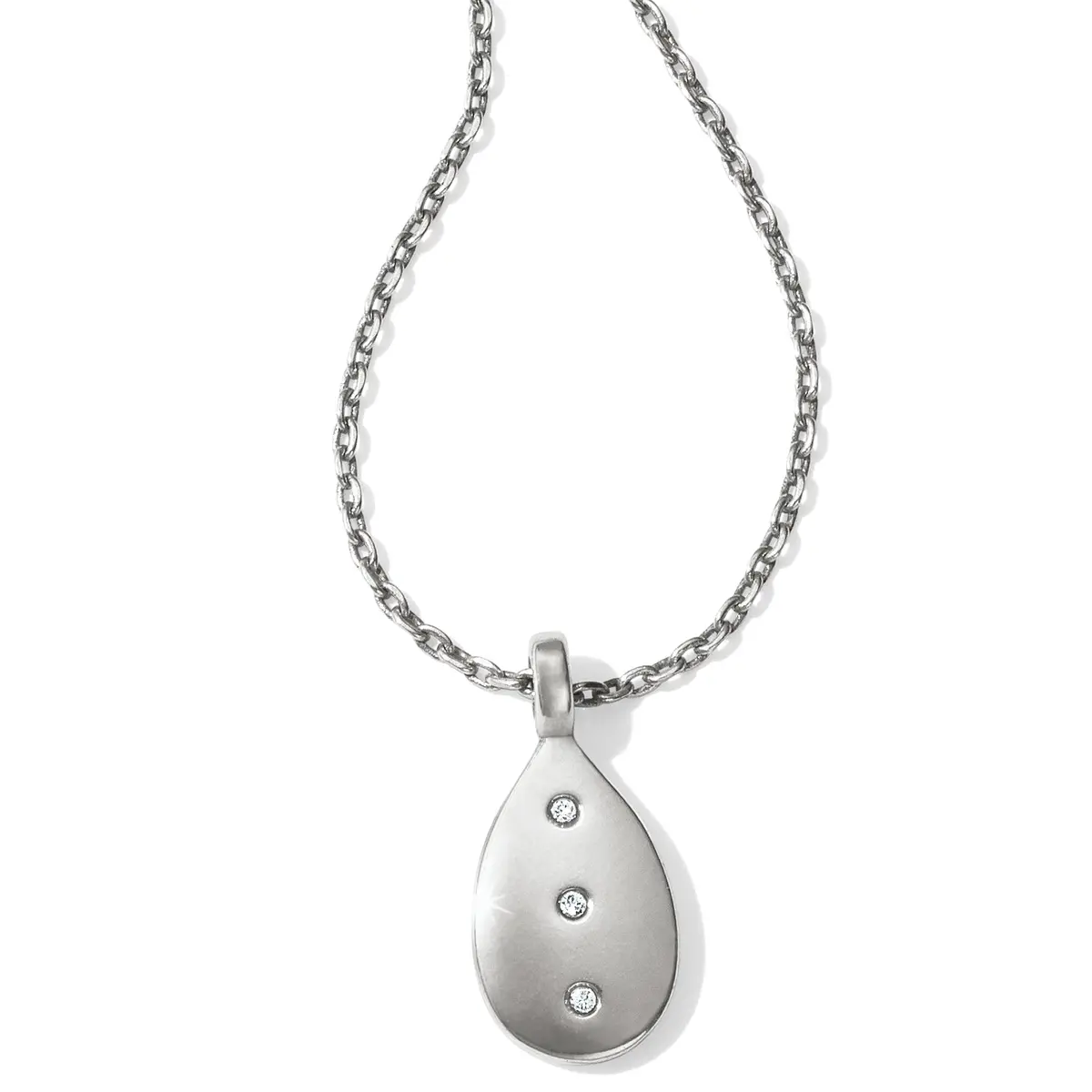 Contempo Ice Reversible Petite Teardrop Necklace 1