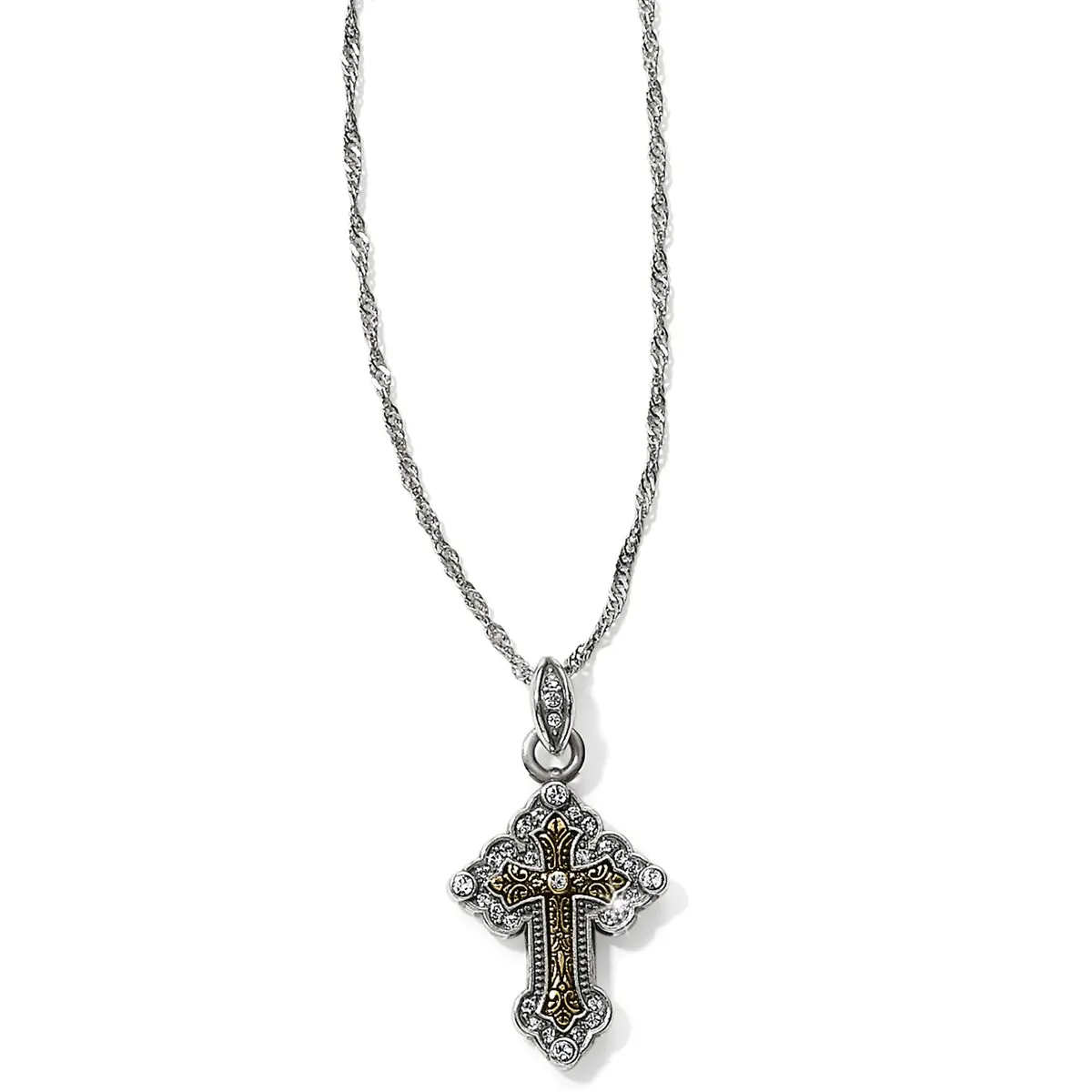 Greek Petite Cross Necklace 1