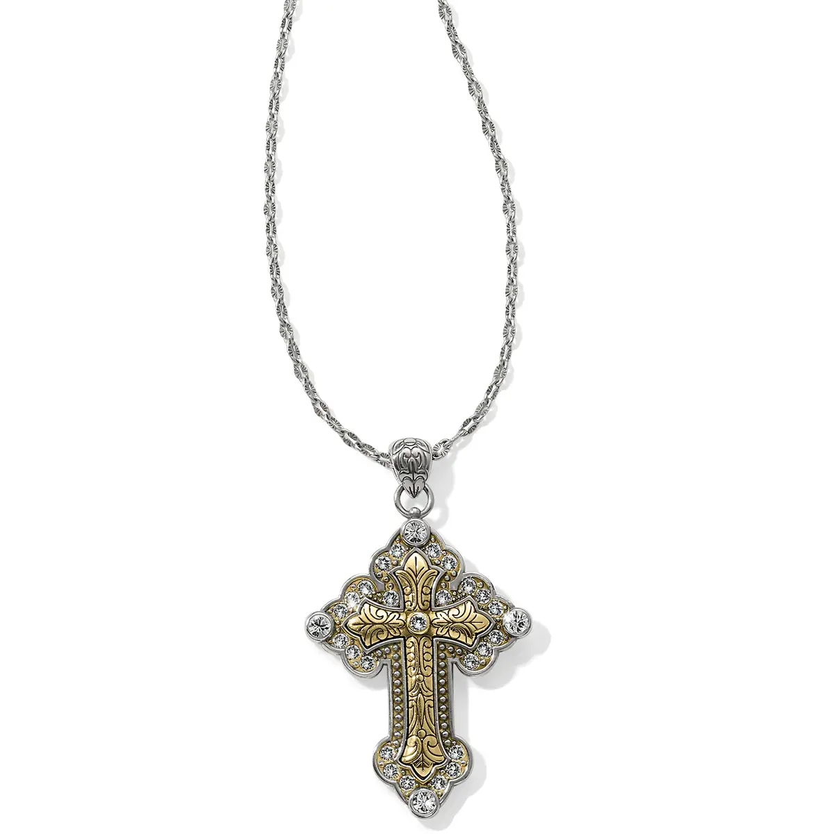 Greek Large Convertible Cross Necklace 1