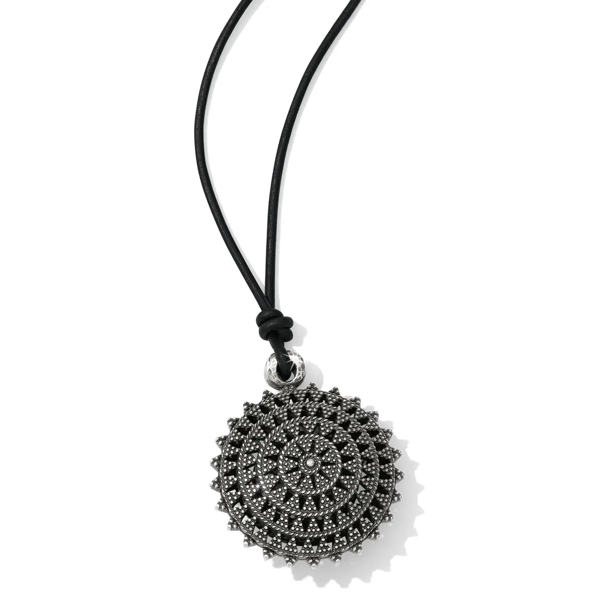 Ferrara Eternity Leather Necklace 1