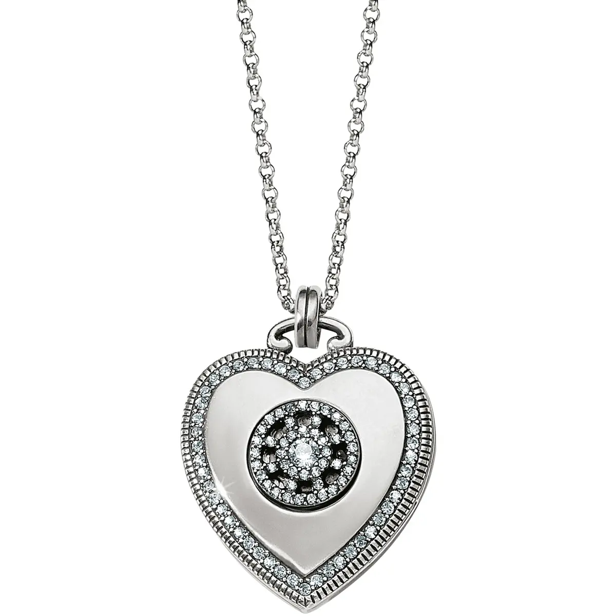 Illumina Small Heart Locket Necklace 1