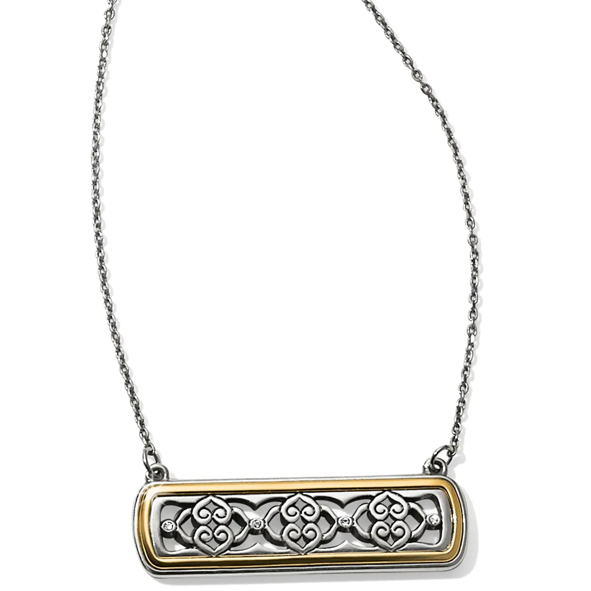 Intrigue Bar Reversible Necklace 1