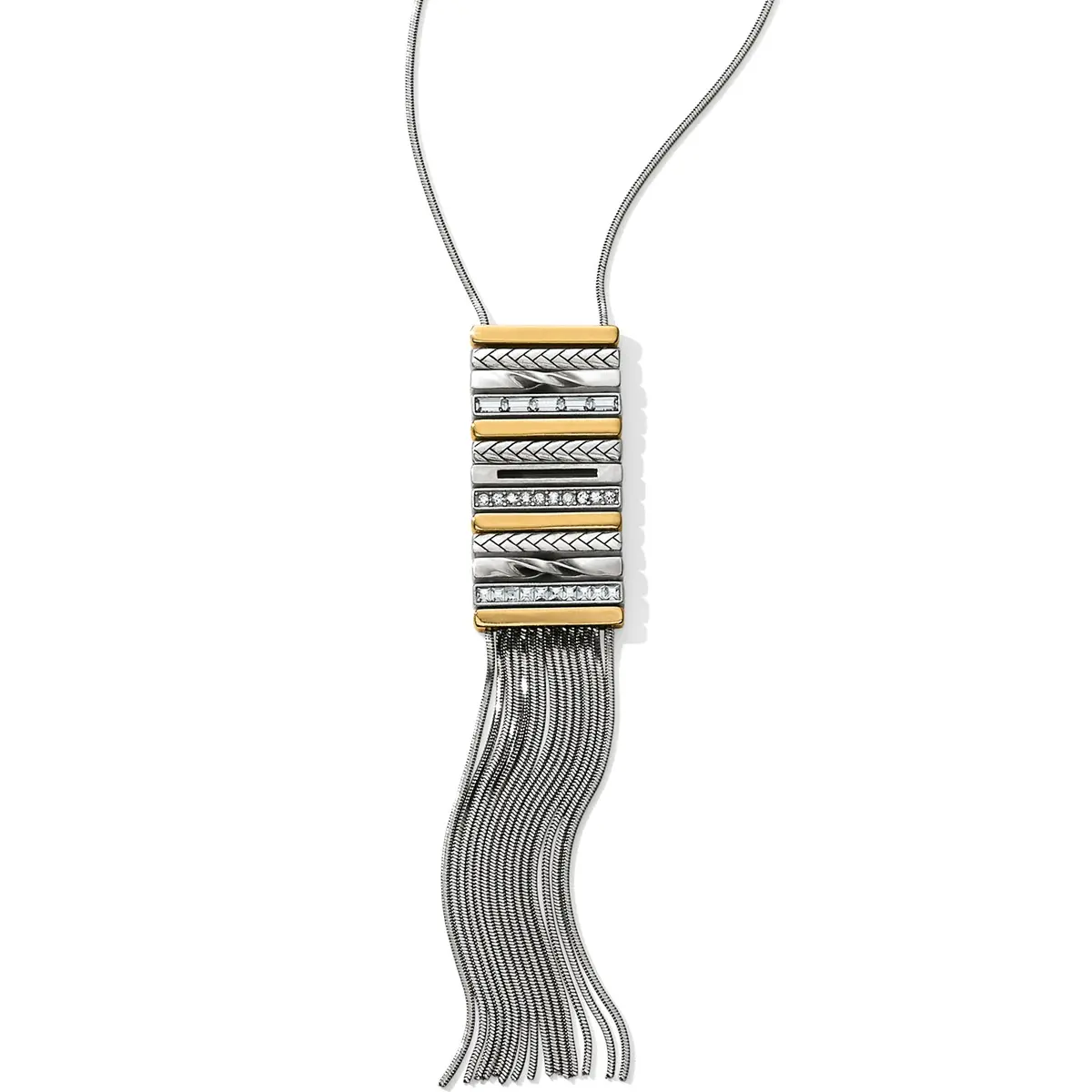 Tapestry Fringe Long Necklace 1