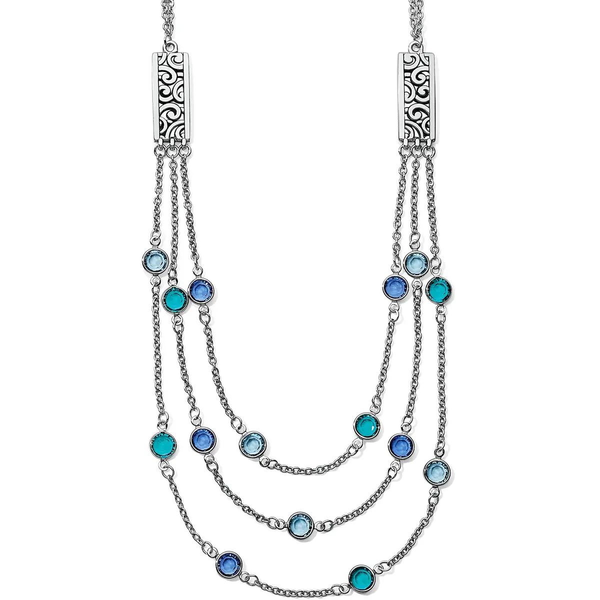 Elora Gems Multi Layer Necklace 1