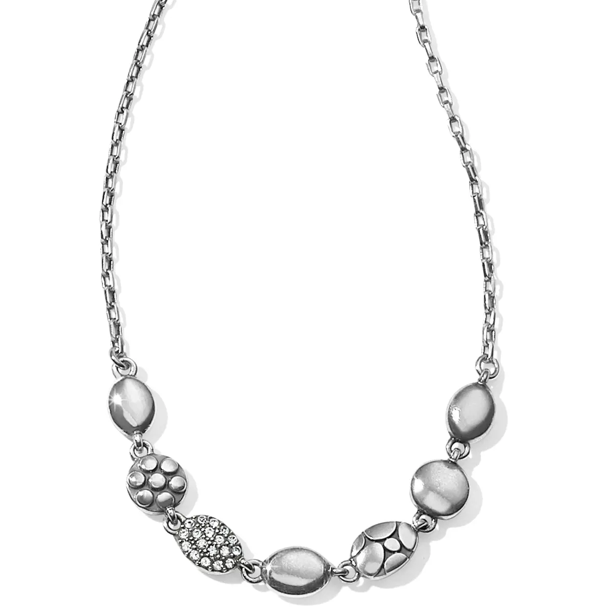 Pebble Mix Short Necklace 1