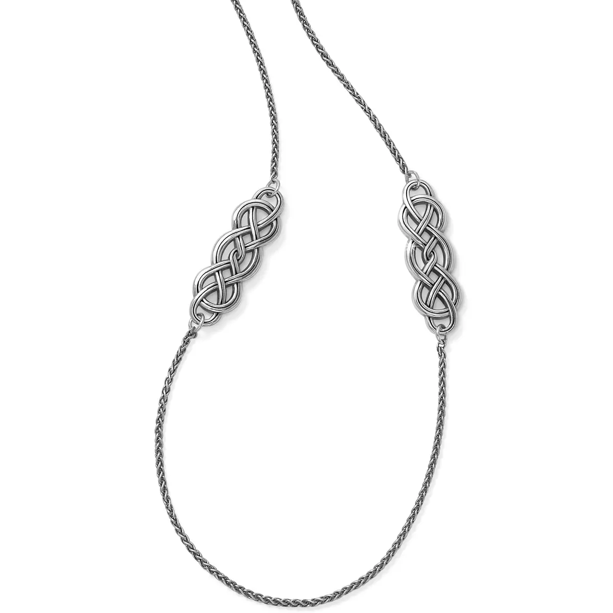 Interlok Braid Long Necklace 1