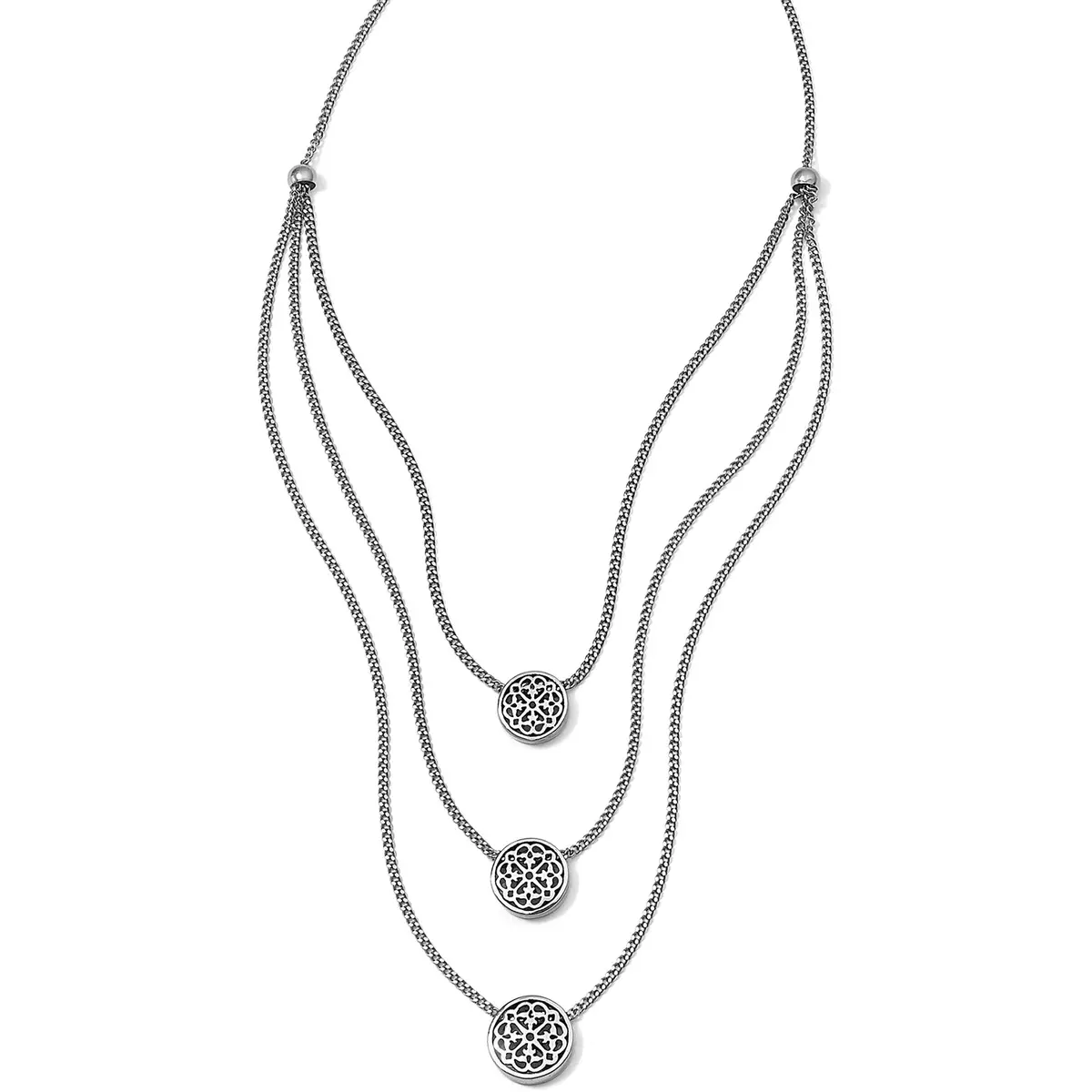 Ferrara Trio Layer Necklace 1