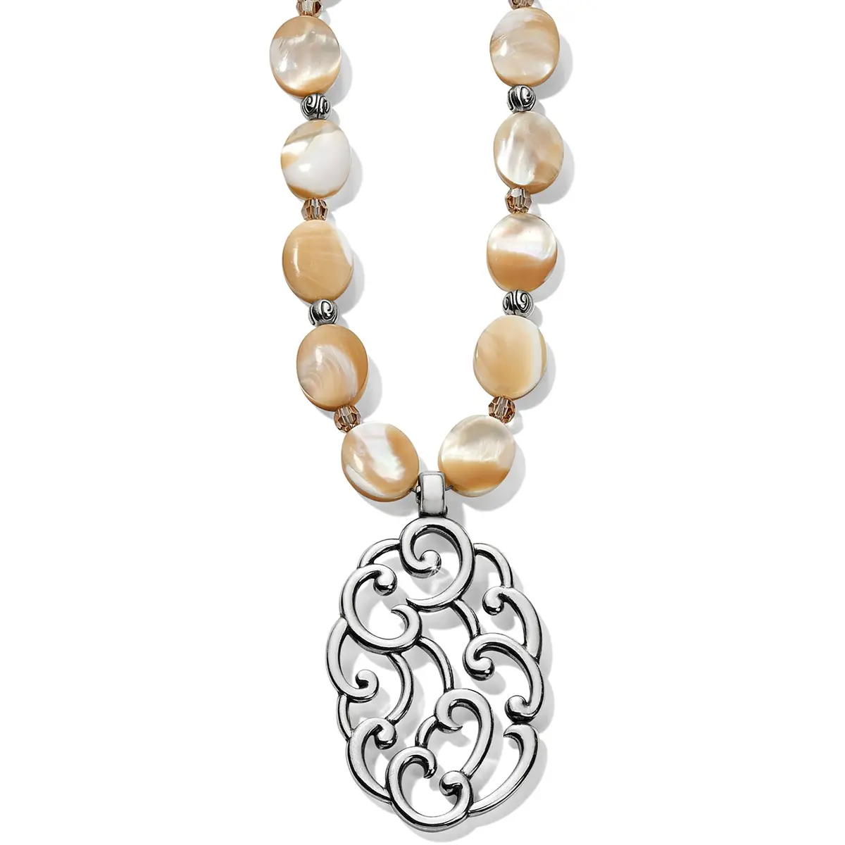 Barbados Nuvola Shell Long Necklace 1