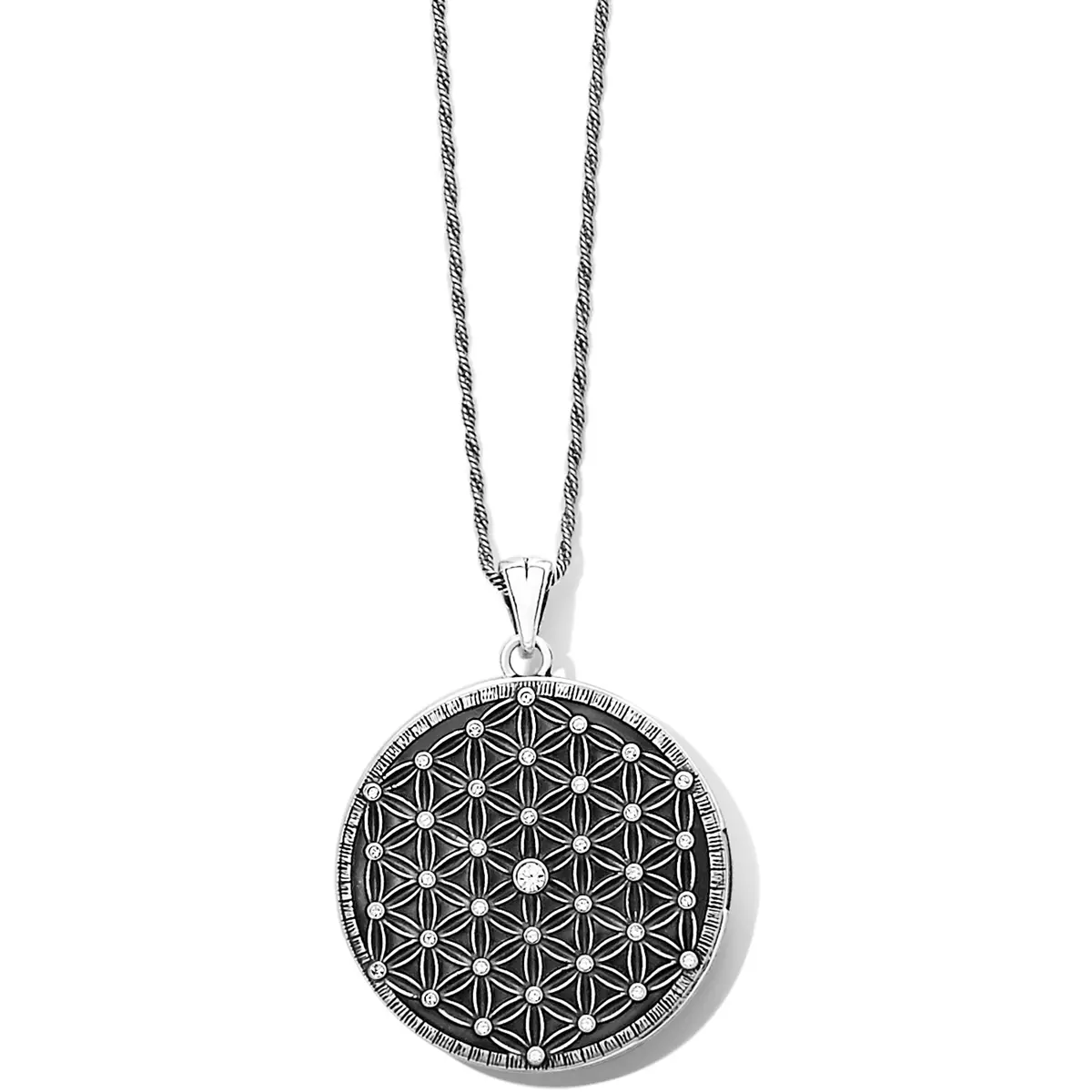 Flower Of Life Locket Necklace 1