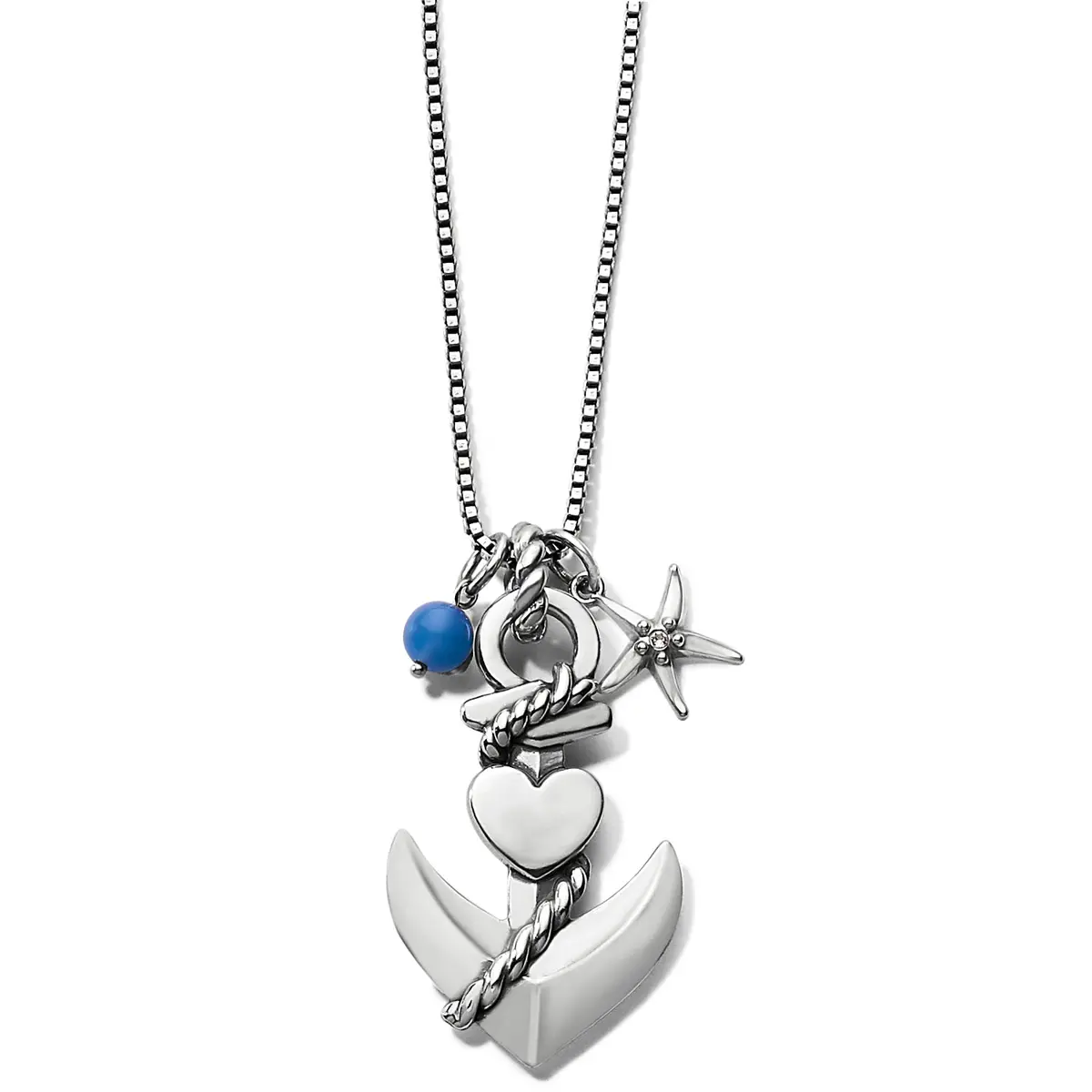 Cruz Anchor Convertible Necklace 1