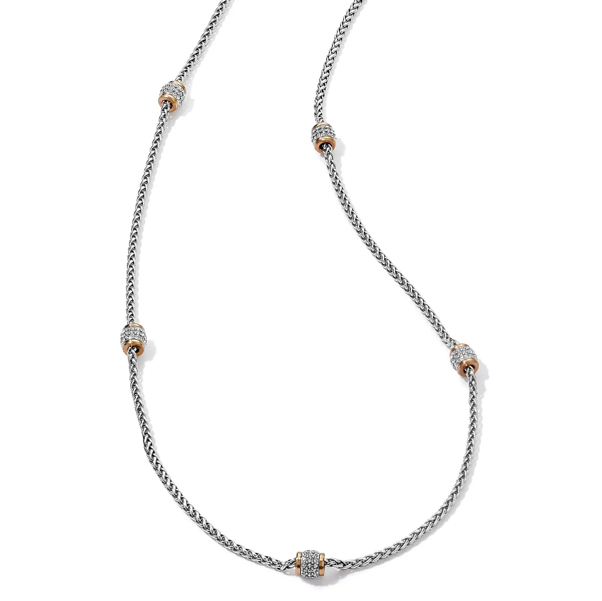 Meridian Two Tone Long Necklace 1