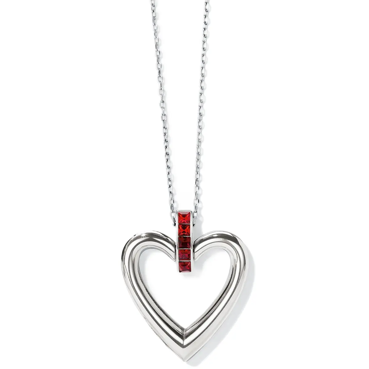 Spectrum Open Heart Necklace 1