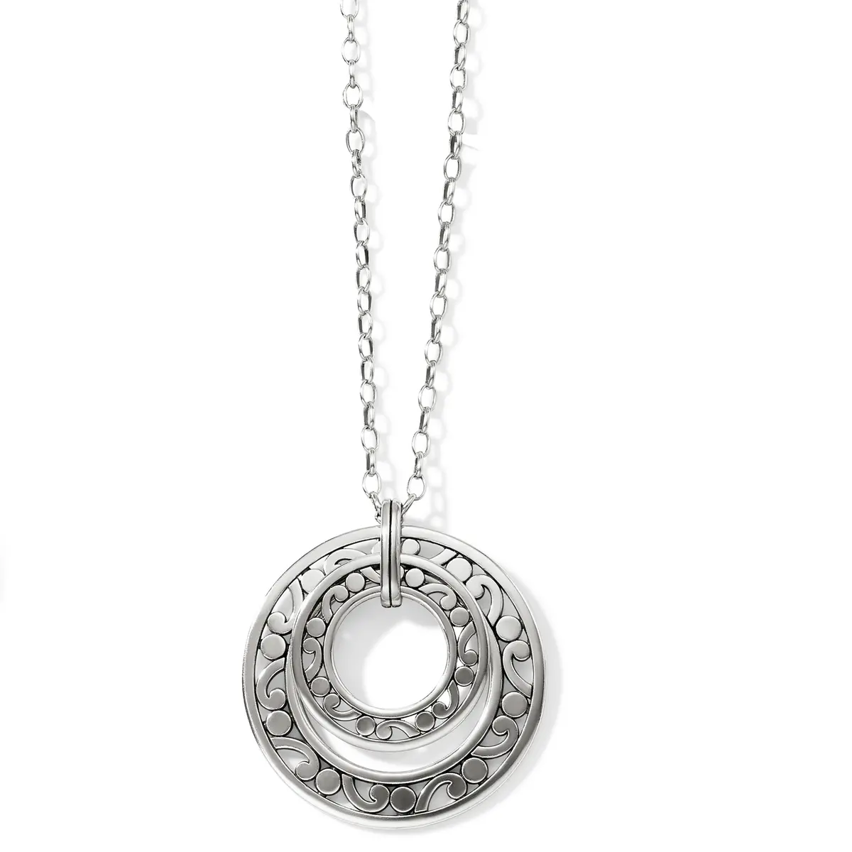 Contempo Open Ring Convertible Long Necklace 1