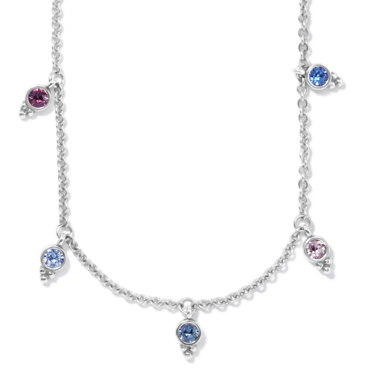 Color Drops Short Necklace 1