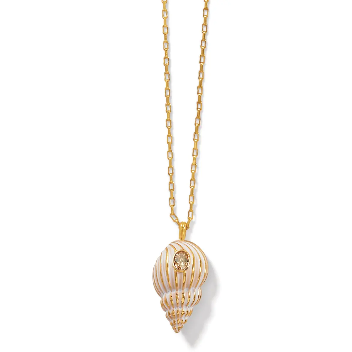 Paradise Cove Spiral Shell Necklace 1