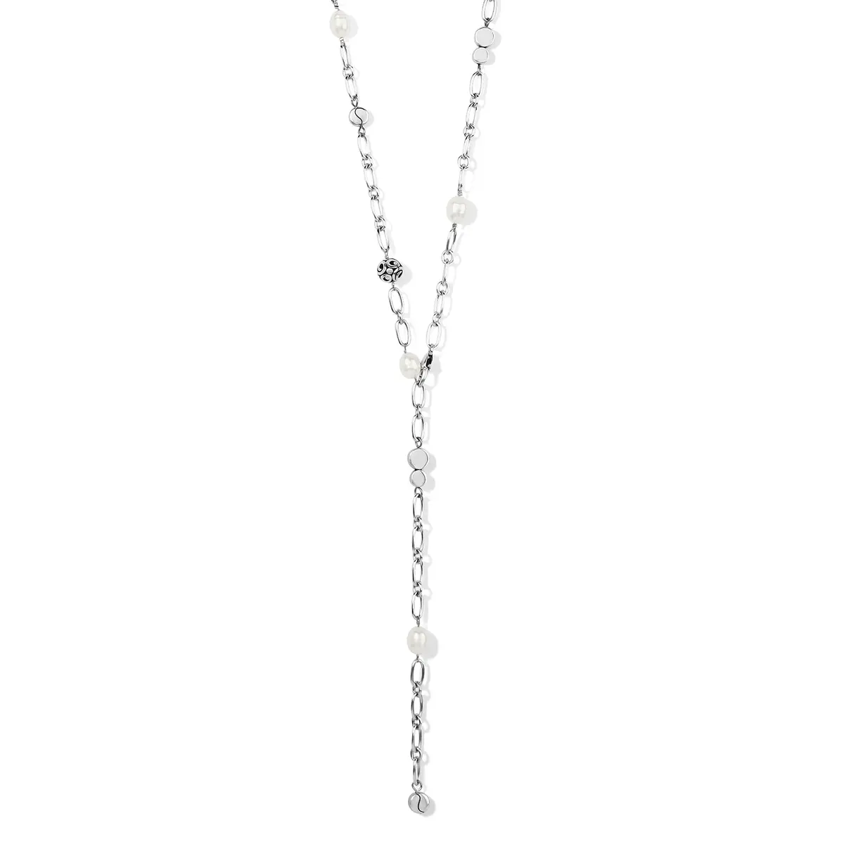 Contempo Pearl Adaptable Y Long Necklace 1