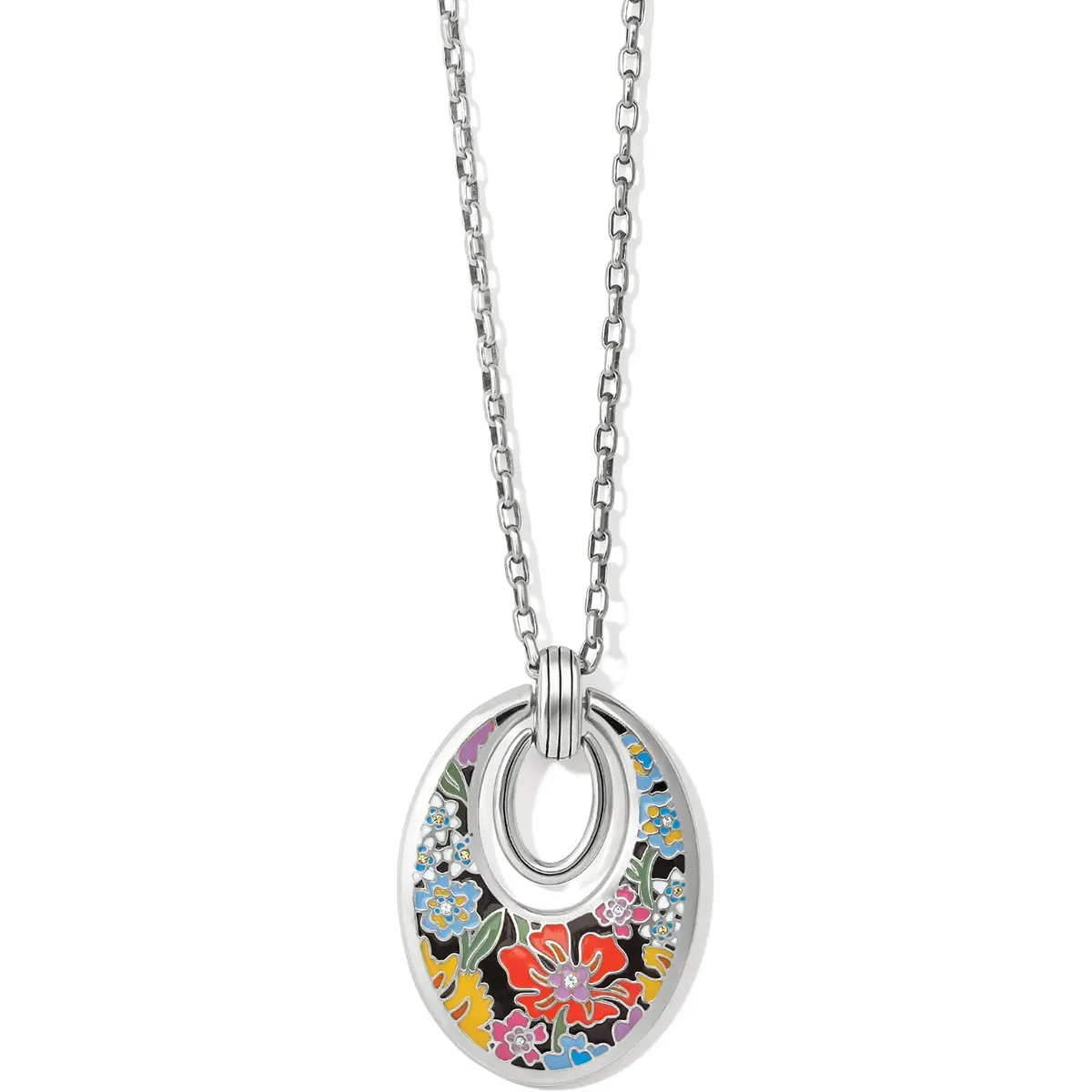Painted Poppies Short Necklace 1