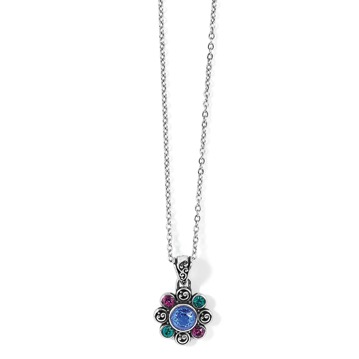 Elora Gems Flower Necklace 1