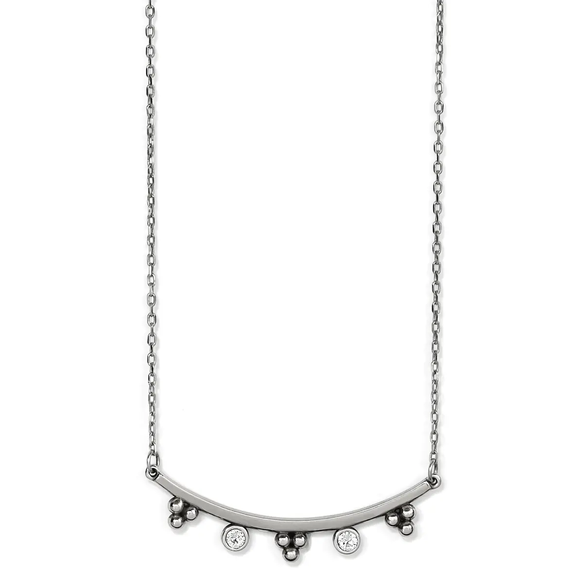 Twinkle Granulation Bar Necklace 1