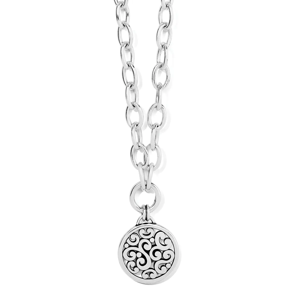 Contempo Medallion Charm Necklace 1