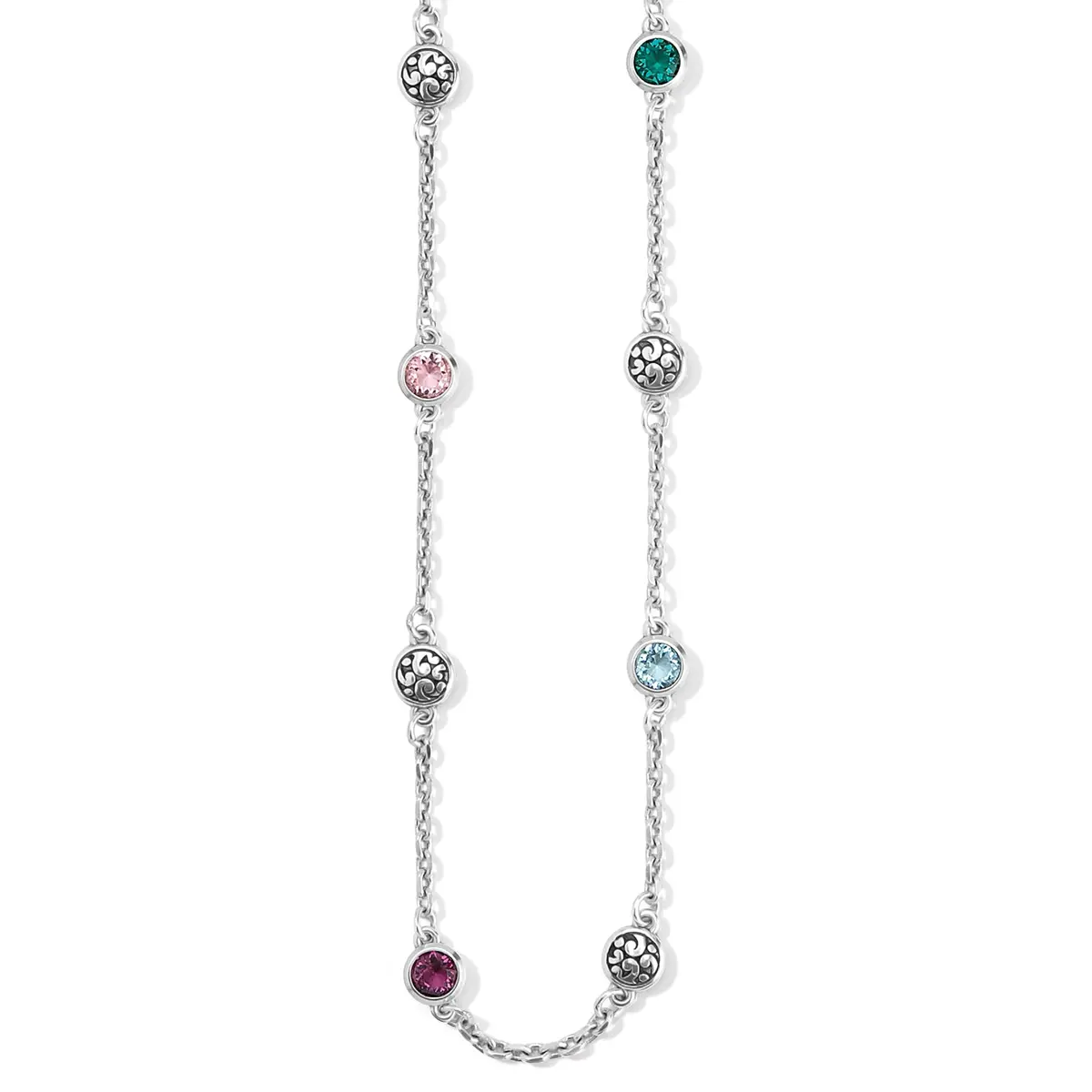 Elora Gems Dots Short Necklace 1