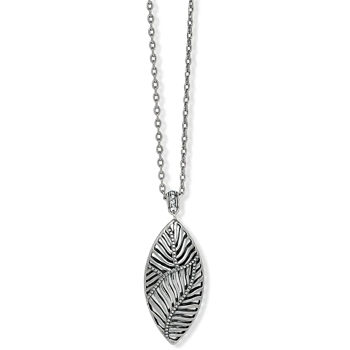 Palmetto Leaf Necklace 1