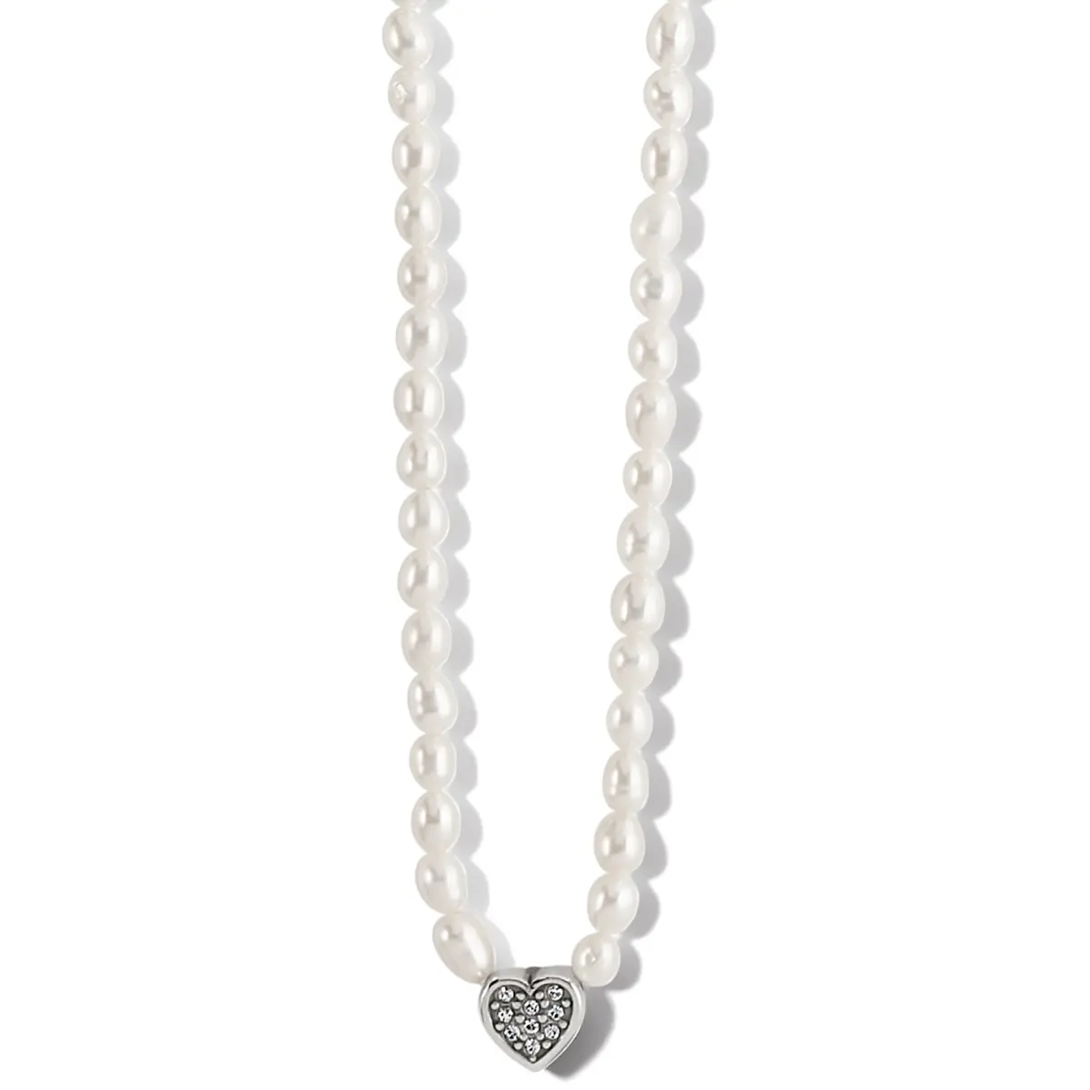Meridian Zenith Heart Pearl Necklace 1