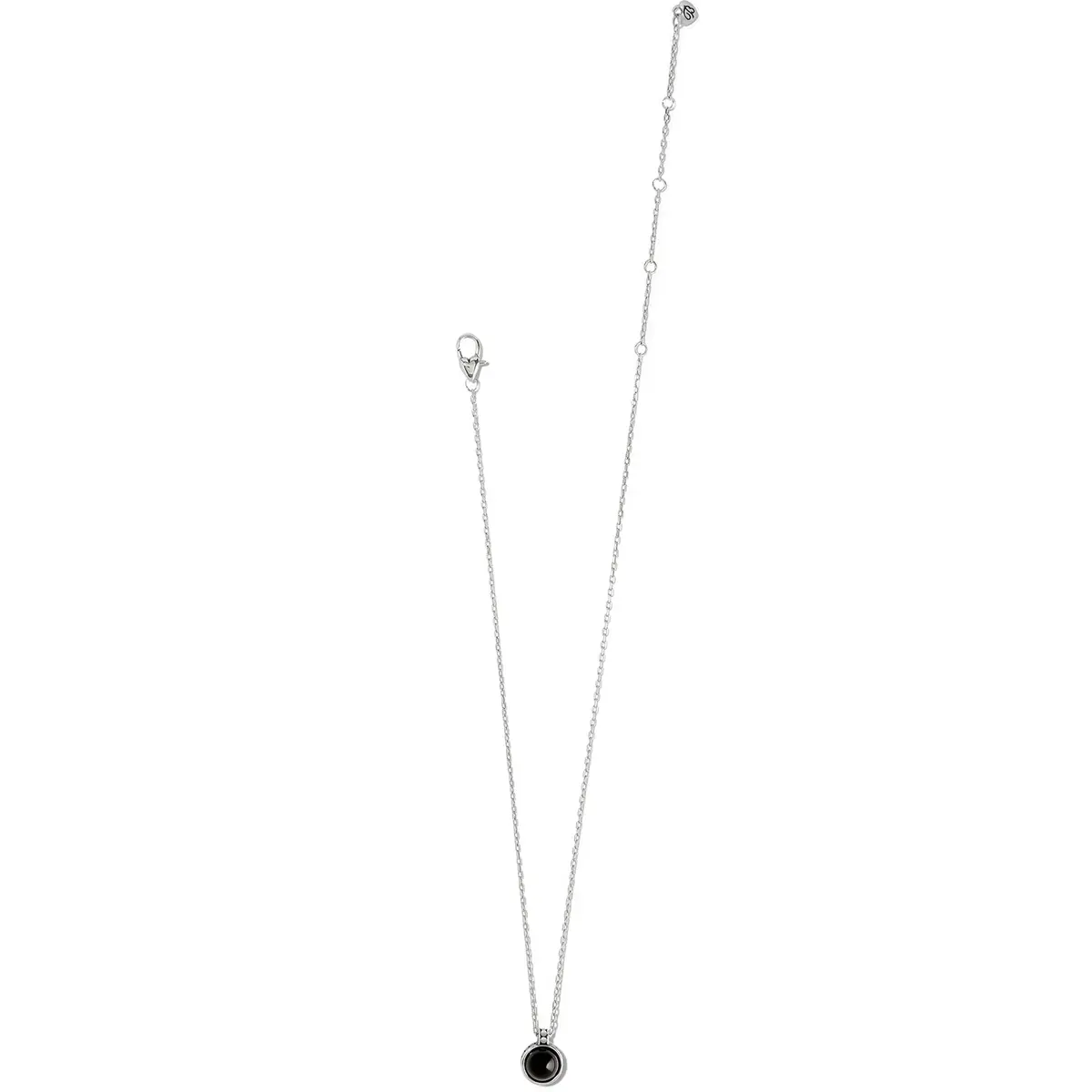 Pebble Dot Onyx Short Necklace 2