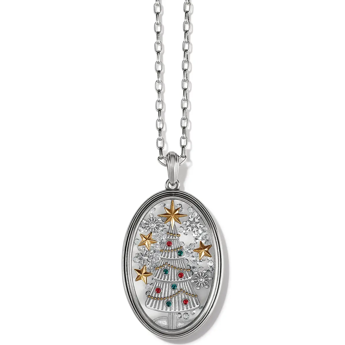 Wonderful Christmas Time Shaker Necklace 1