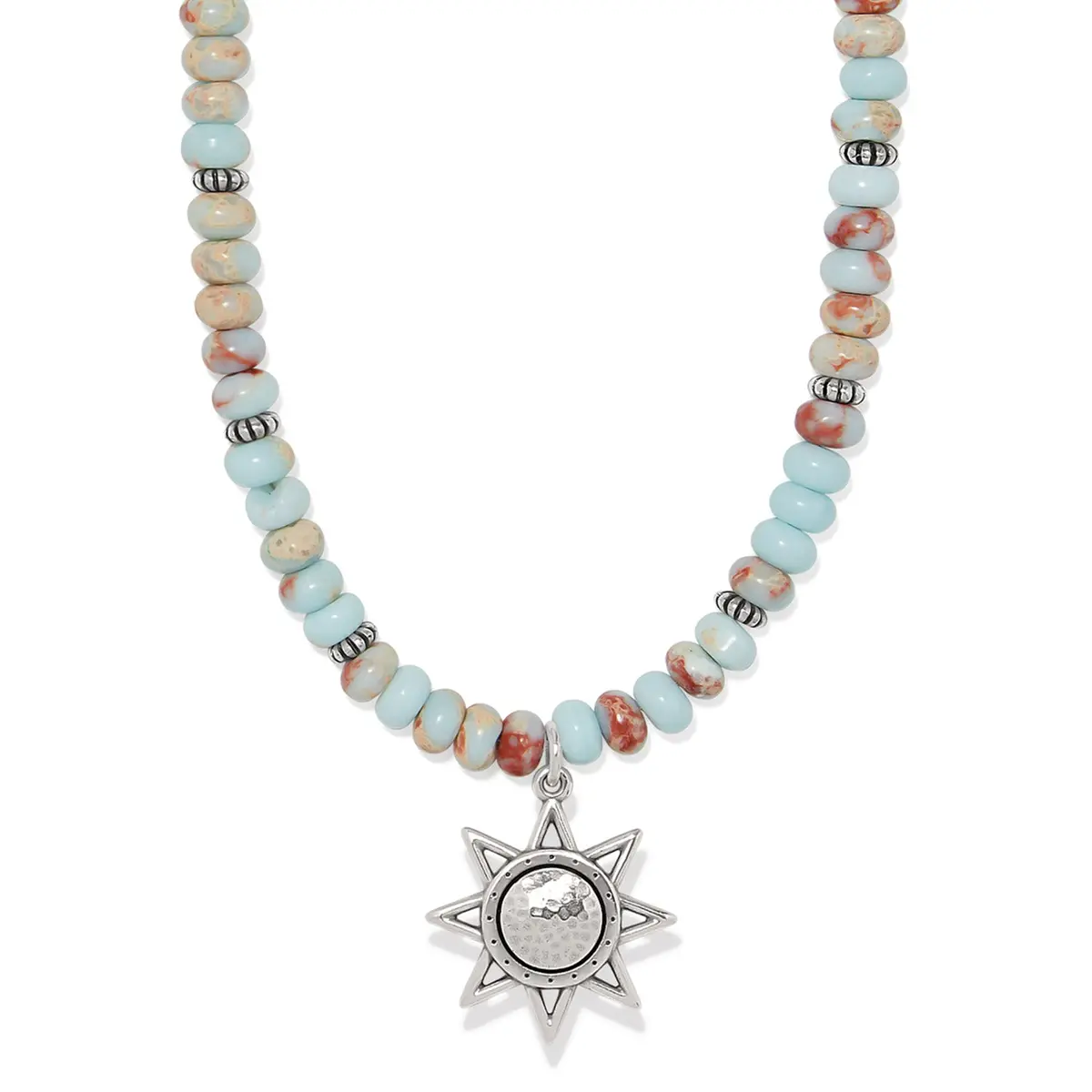 Mosaic Mojave Beam Beaded Necklace 1