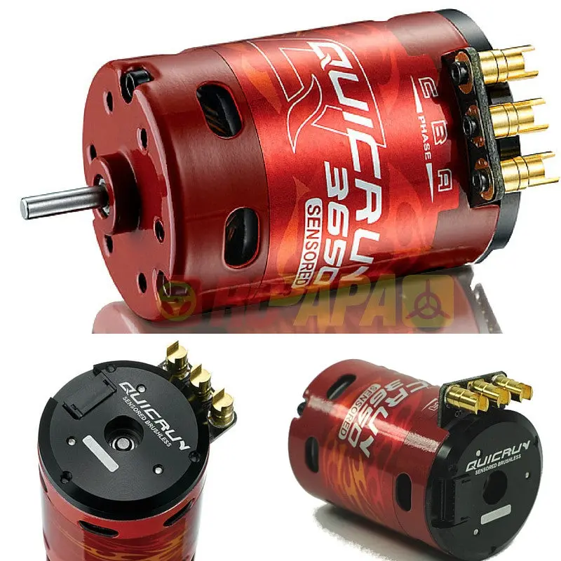 Hobbywing Quicrun 3650 Sensored Brushless Motor For 1/10 Rc 1