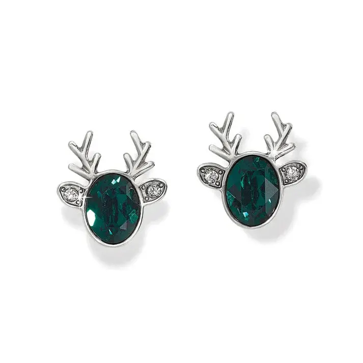 Reindeer Glitz Mini Post Earrings 1