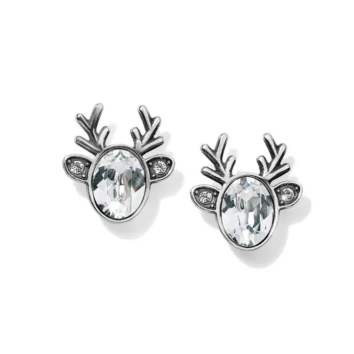 Reindeer Glitz Mini Post Earrings 1