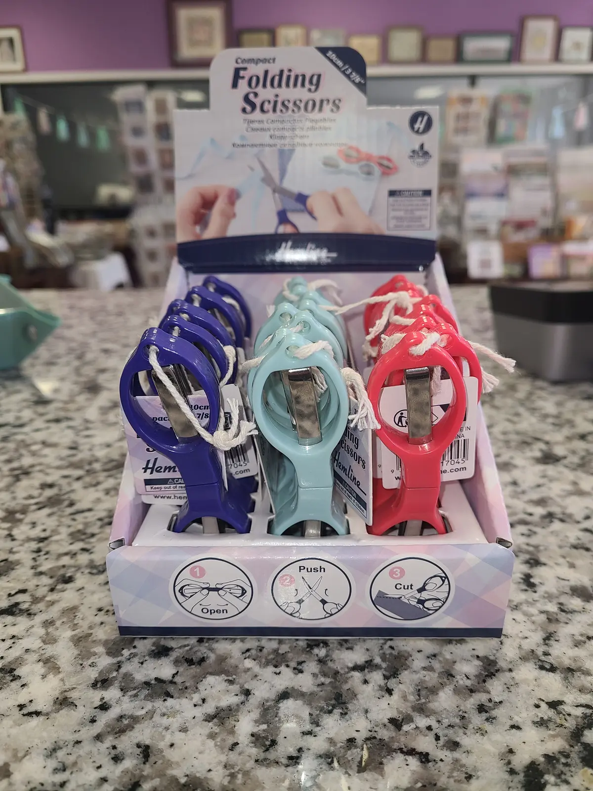 Compact Folding Scissors 1