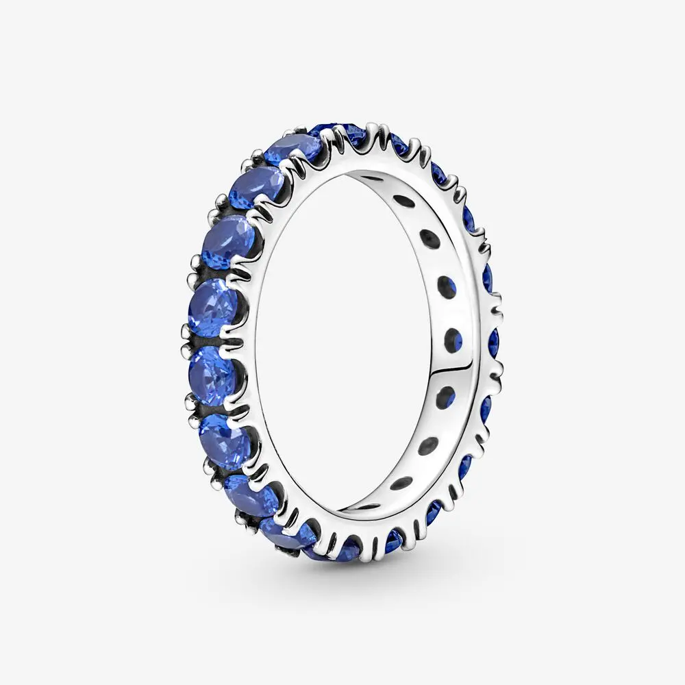 Sparkling Row Eternity Ring 1