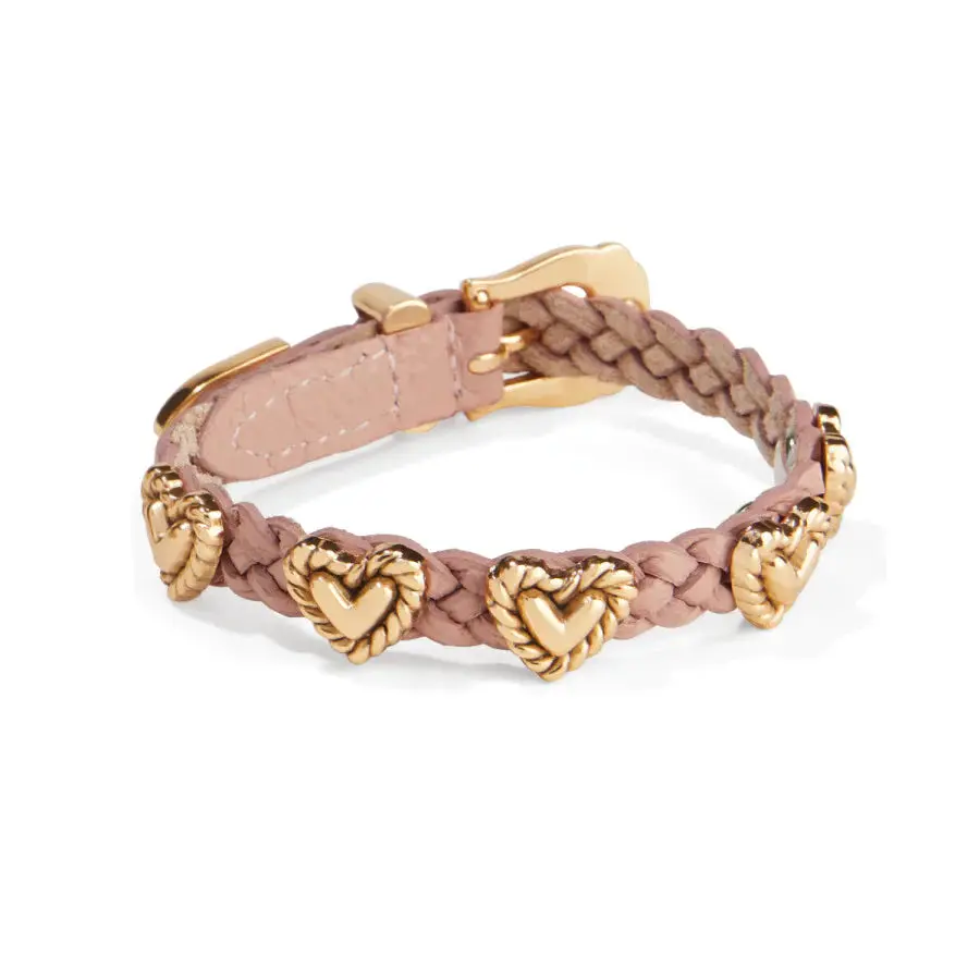 Roped Heart Braid Bandit Bracelet | Gold 1