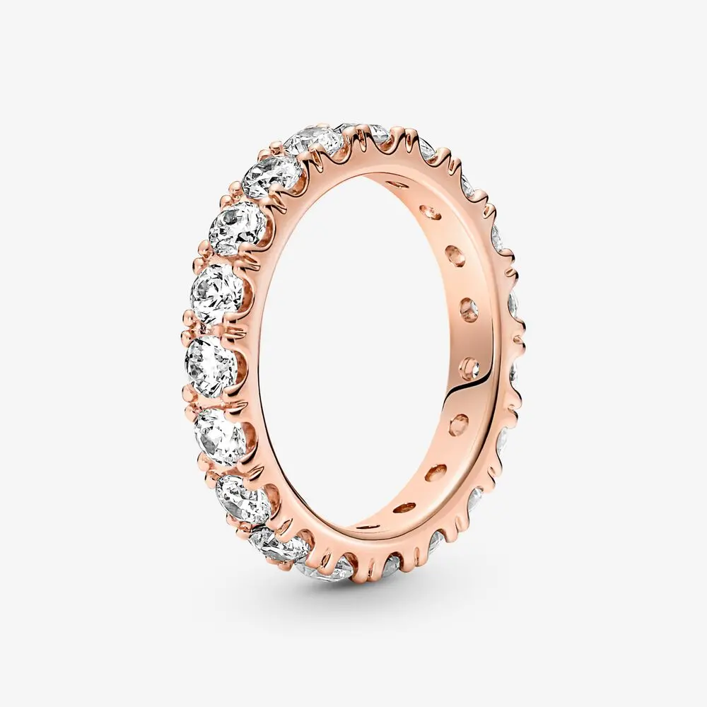 Sparkling Row Eternity Ring 1