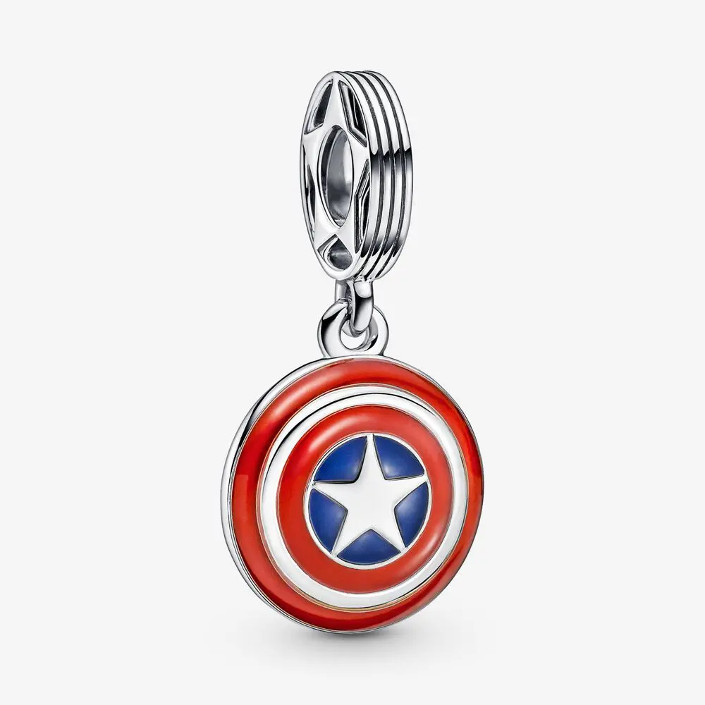 Marvel The Avengers Captain America Shield Dangle Charm 1