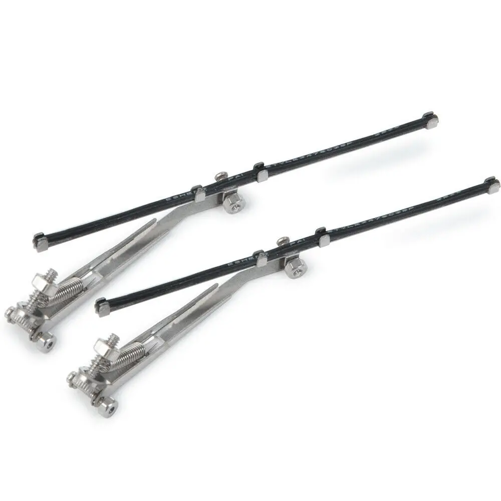 Windscreen Windshield Rain Wiper Set For 1/10 Crawler Truck Body Metal Rc Accessories 1