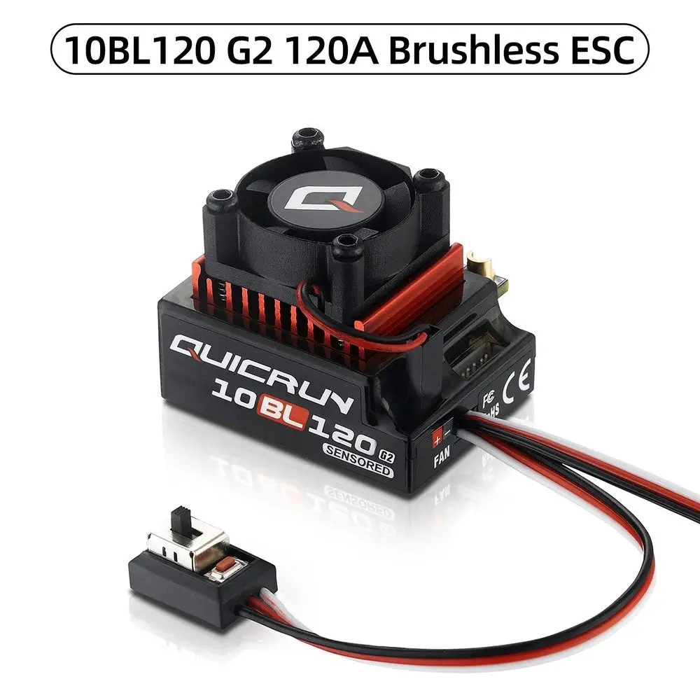 Hobbywing Quicrun 120A/60A Brushless Sensored Esc (10Bl120 G2/ 10Bl60) 5