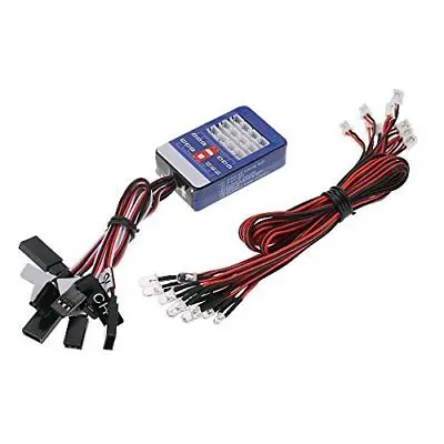 12 Led Simulation Light System Kit For 1/10 Rc Car 1