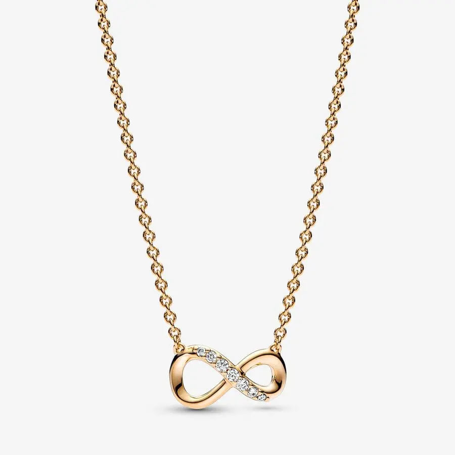 Sparkling Infinity Collier Necklace 1