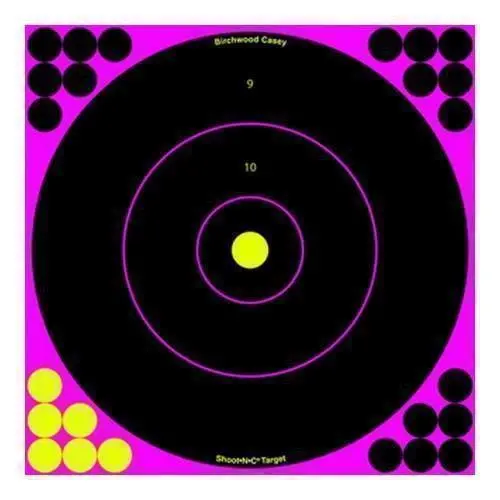 Shoot-N-C Bullseye Target Packs-12" (10 Targets) 1