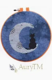 Cattitudes: 1 Cat And A Moon 1