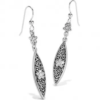 Baroness Fiori Marquise French Wire Earrings 1