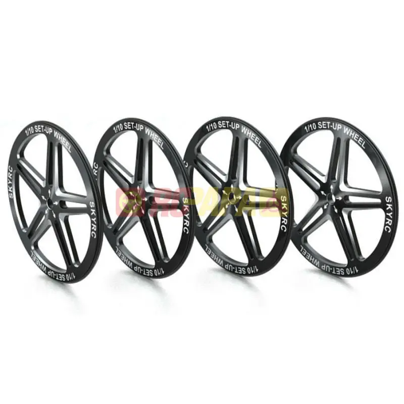Skyrc Cnc Aluminum Wheel Setup Tools W/ Rubber Ring 1